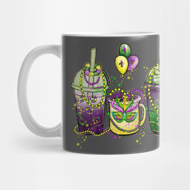 Drink up Mardi Gras by PixieMomma Co